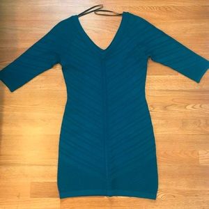 BeBe v-neck bandage dress